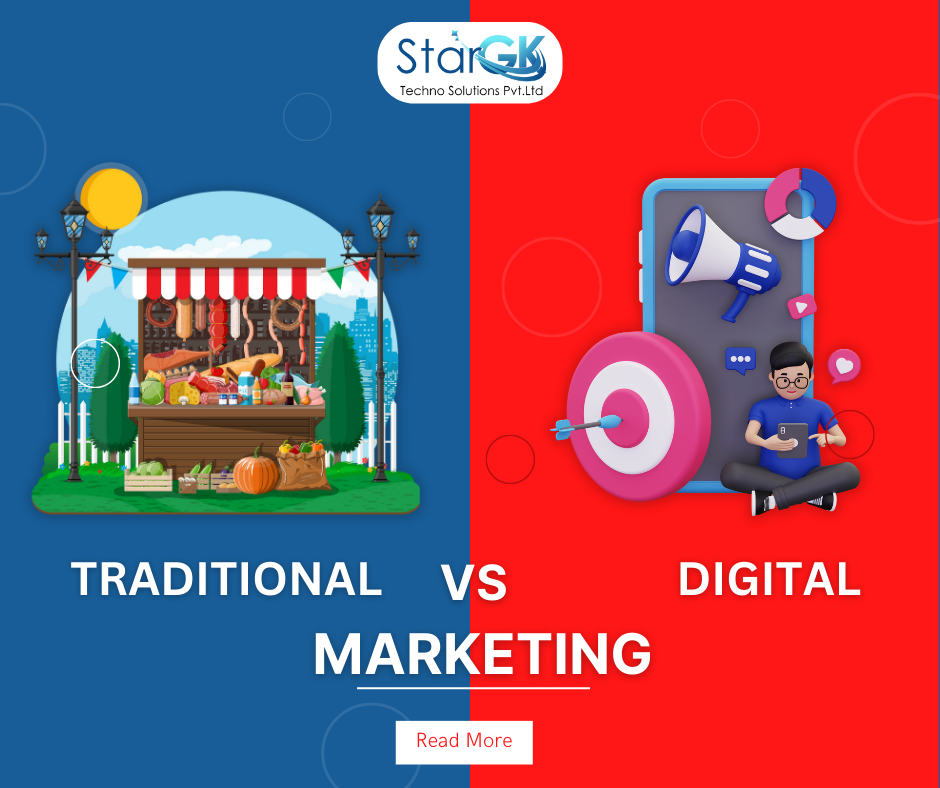 Traditional Marketing vs Digital Marketing