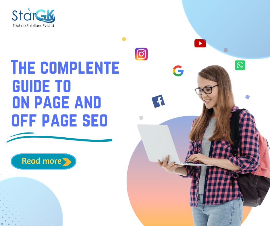 On page and off page seo